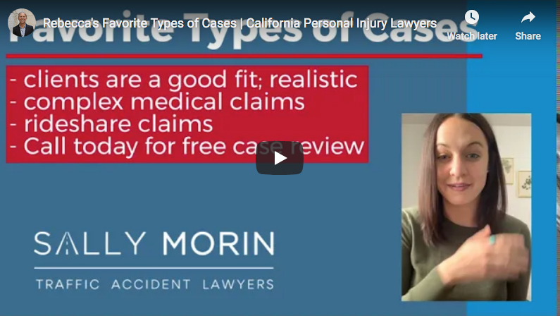 Sally Morin Law - Rebecca's favorite types of cases