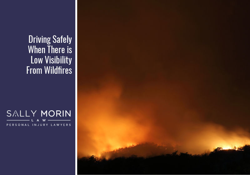 Safe Driving During Low Wildfire Visibility