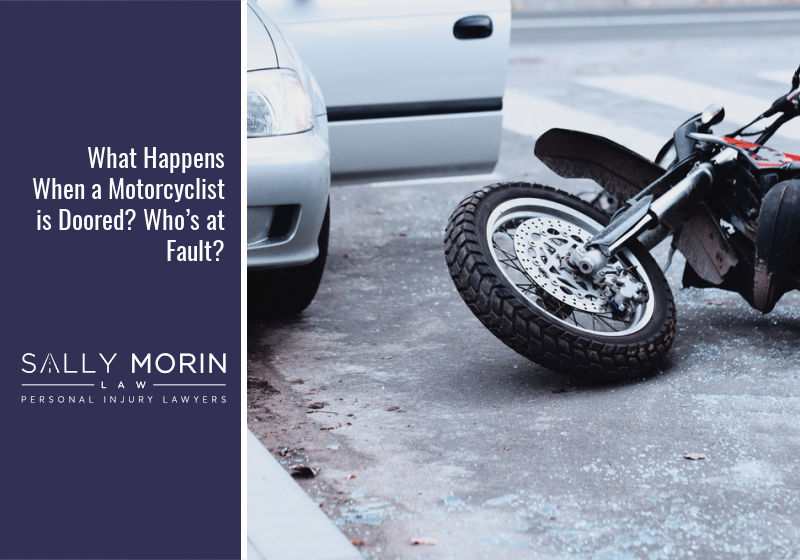 What Happens When a Motorcyclist is Doored? Who’s at Fault?