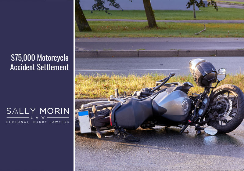 $75,000 Motorcycle Accident Settlement