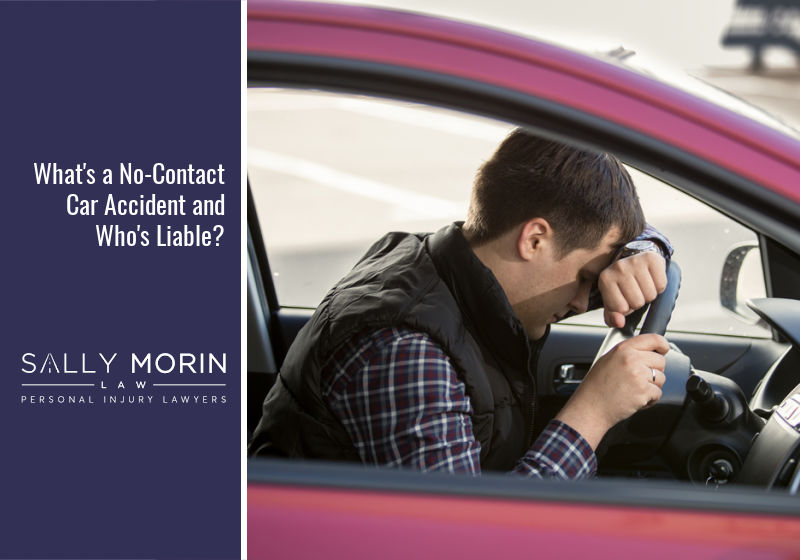 What's a No-Contact Car Accident and Who's Liable?