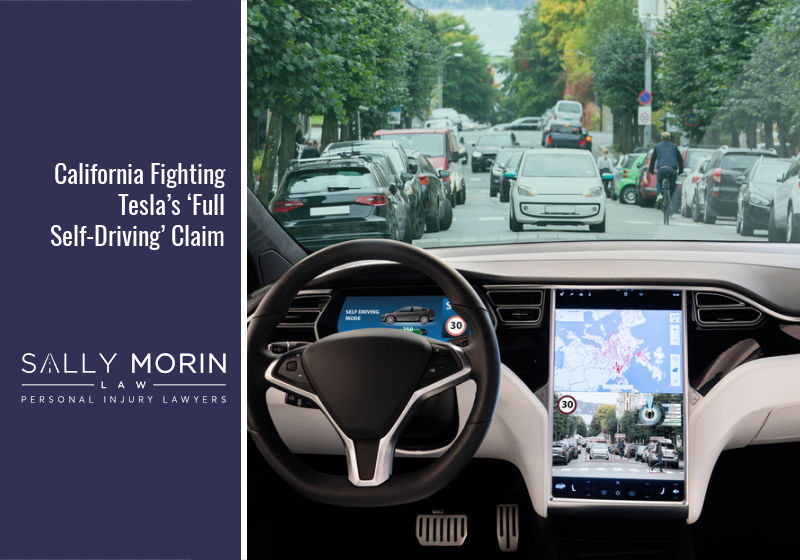 California Fighting Tesla’s ‘Full Self-Driving’ Claim