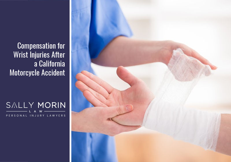 Compensation for Wrist Injuries After a California Motorcycle Accident