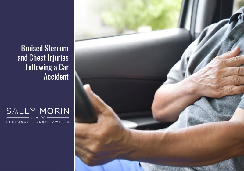 Bruised Sternum and Chest Injuries Following a Car Accident