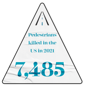 pedestrians killed in 2021