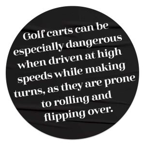 high speed golf cart accidents